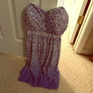 Boutique sundress ombré pattern